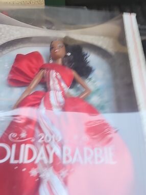 Barbie Red and White Holiday Gown Doll